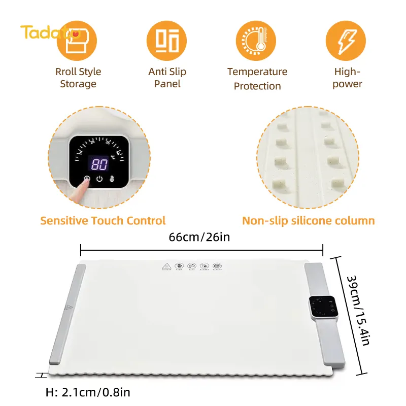 food warming mats silicone